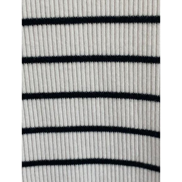 NWT A New Day Women's Ribbed Tank Dress Black and White Striped Size XXL - Picture 3 of 4